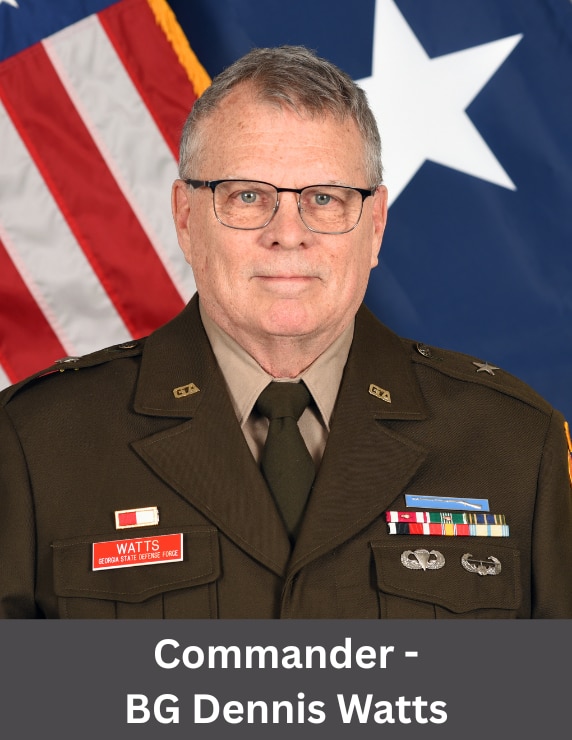 GSDF Commander - BG Dennis Watts