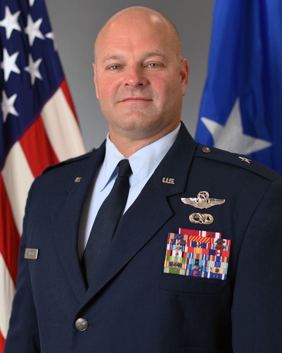 U.S. Air Force Col. Steven L. Campbell, chief of staff, Puerto Rico Air National Guard, official studio portrait.