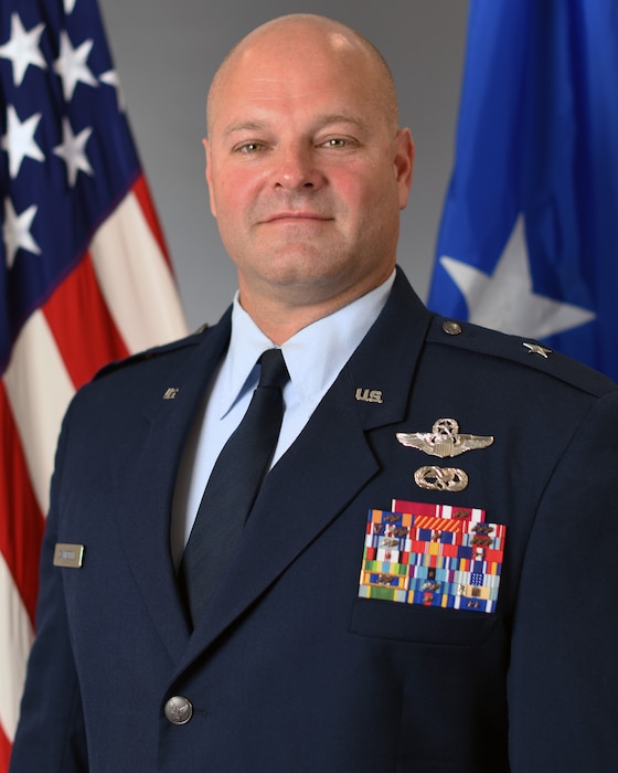 U.S. Air Force Col. Steven L. Campbell, chief of staff, Puerto Rico Air National Guard, official studio portrait.