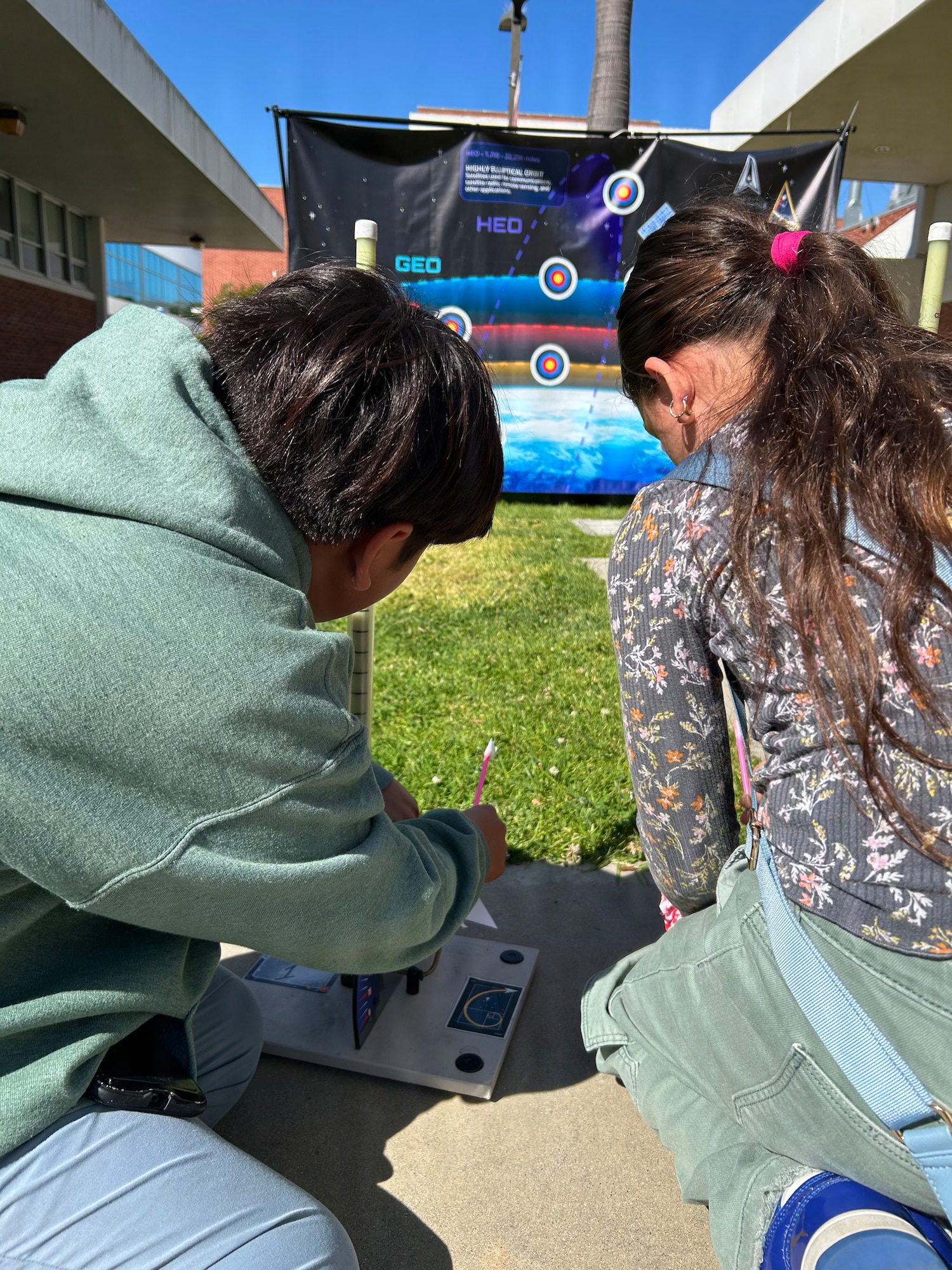 U.S. Space Force’s Space Systems Command STEM Team participates in Onizuka Space Days at El Camino College in Torrance, Calif., on March 14, 2026.  SSC’s Public Affairs Outreach team and Space Based Delta 3’s Heritage Center organized an informational exhibit and a hands-on activity where students constructed and launched Pisco straw rockets into orbit. Onizuka Space Days honors the memory of NASA astronaut and U.S. Air Force Test Pilot, Lt. Col. Ellison Onizuka. [USSF Photo by: Michiko Riley, SSC/PA]