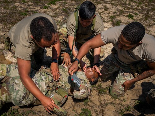 Rapid care for real combat