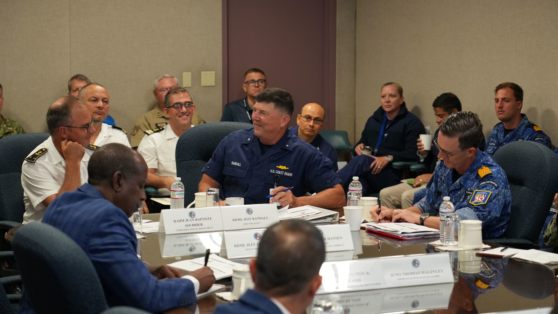 Joint Interagency Task Force South hosts trilateral conference with Dutch, French officials