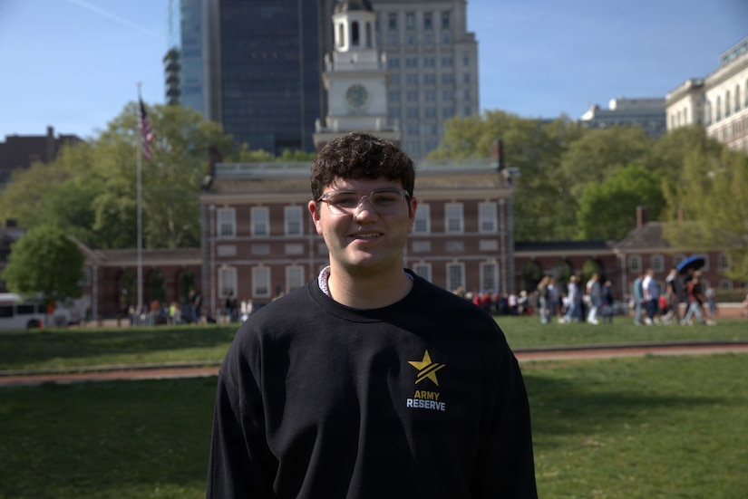 By the will of Olympus: Army Reserve recruit building his future