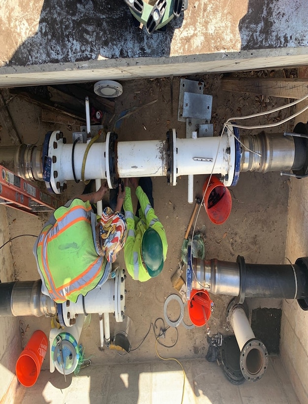 Valve pit.