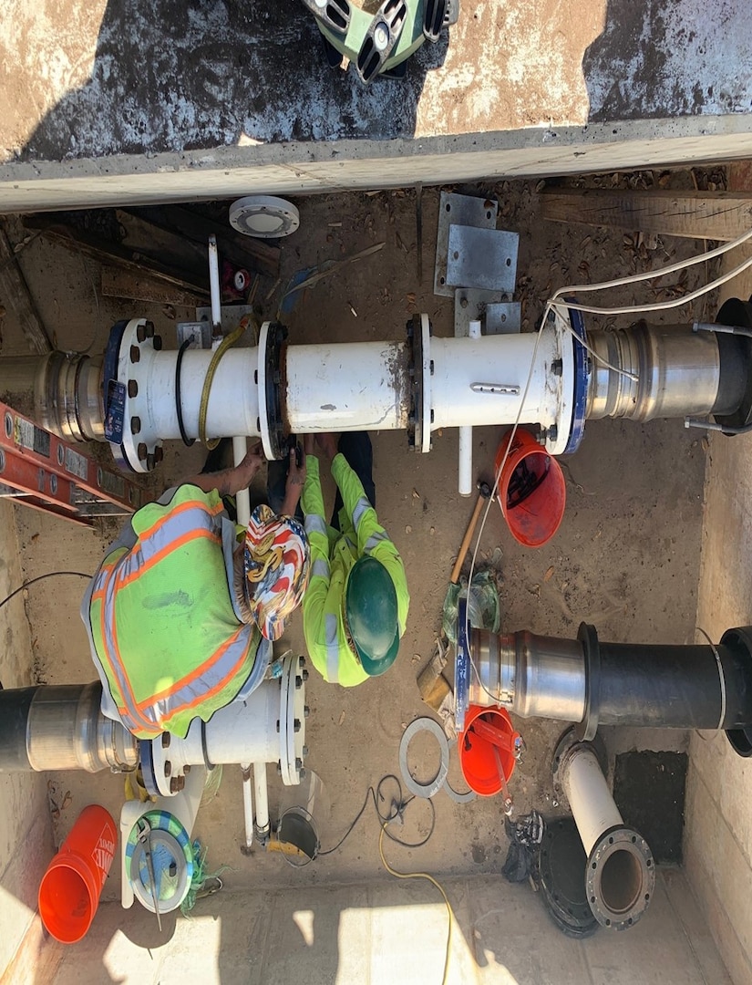 Valve pit.