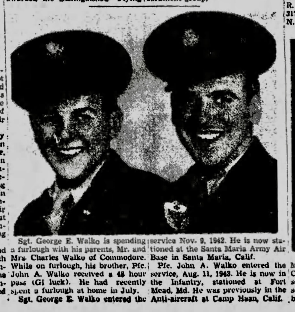 U.S. Army Pfc. John A. Walko