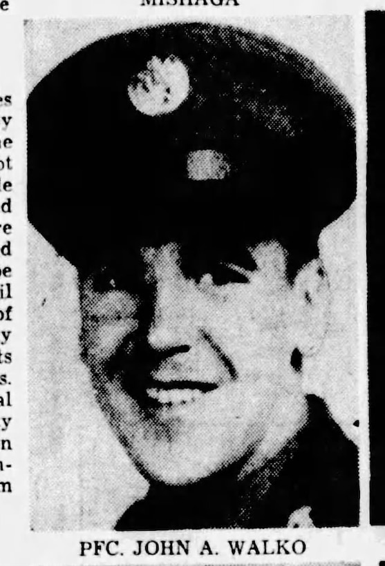 U.S. Army Pfc. John A. Walko