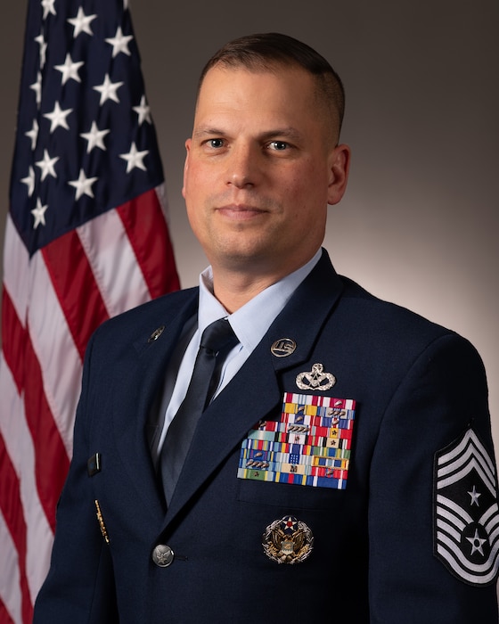 Chief Master Sgt. Charles Powers official photo