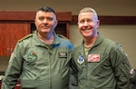 Romanian Air Force Commander Lt. Gen. Leonard Baraboi, left, and Col. John D. Caldwell, commander of the 187th Fighter Wing, Alabama Air National Guard, meet April 9, 2026, at Dannelly Field, Alabama. The engagement highlights the longstanding partnership between Alabama and Romania under the Department of War National Guard Bureau State Partnership Program, established in 1993 as the first partnership with a former Warsaw Pact nation. The collaboration includes joint training, aviation integration and operational exchanges, including shared F-35 expertise, that strengthen NATO interoperability and regional stability. Photo by Capt. Michael Luangkhot.
