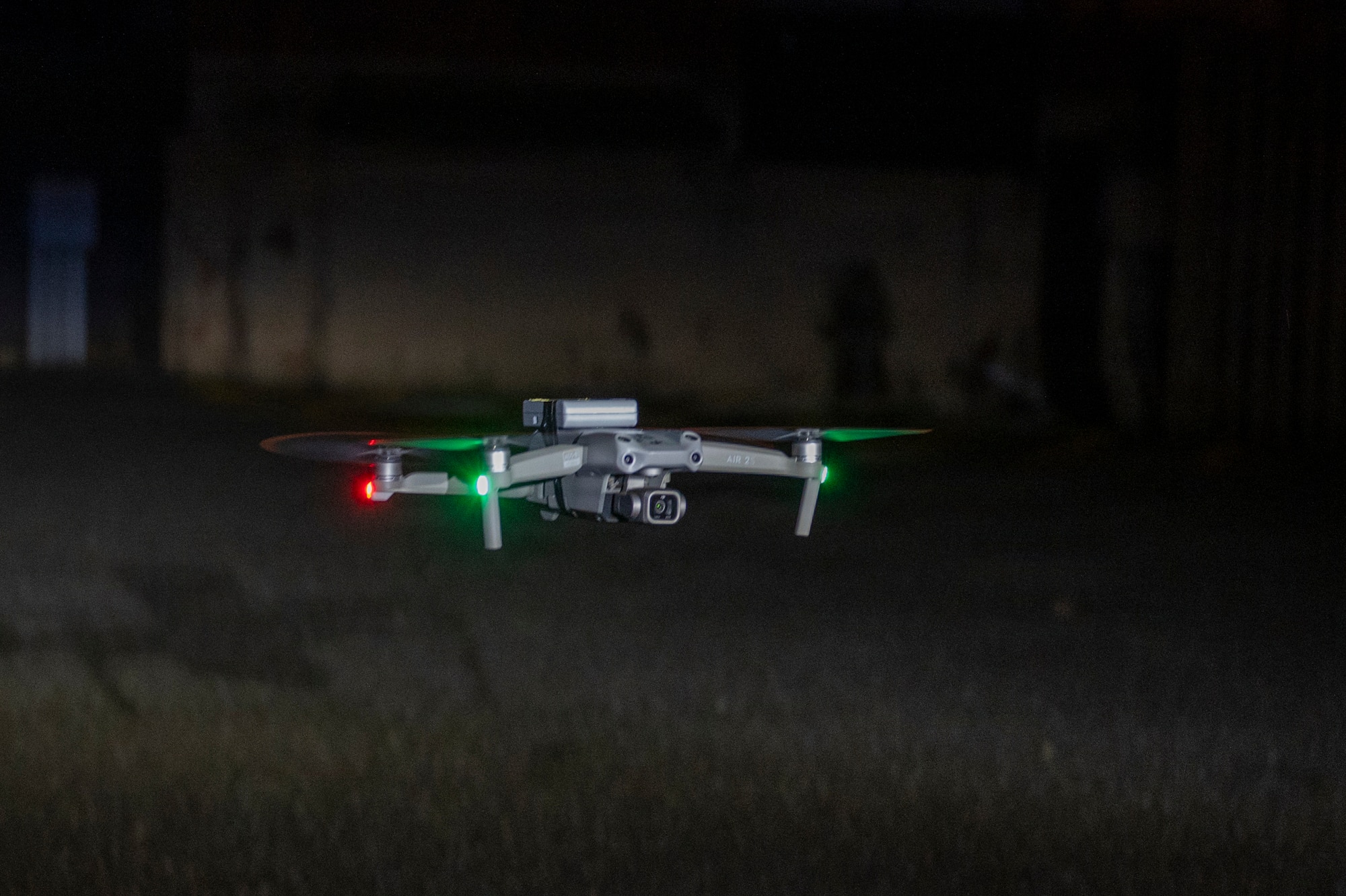Drone hovering