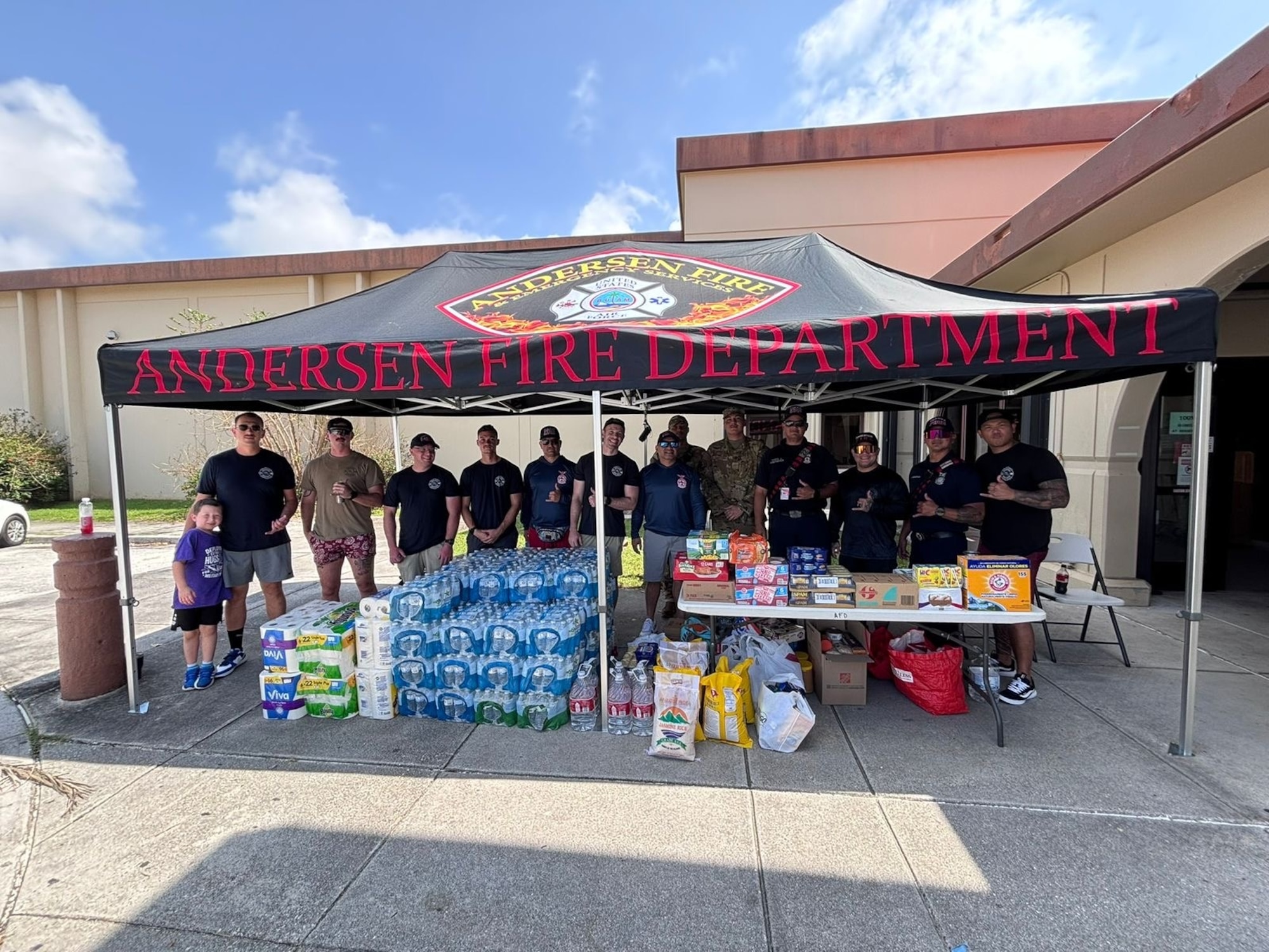 36th CES Airmen hold a donation drive to support local communities.