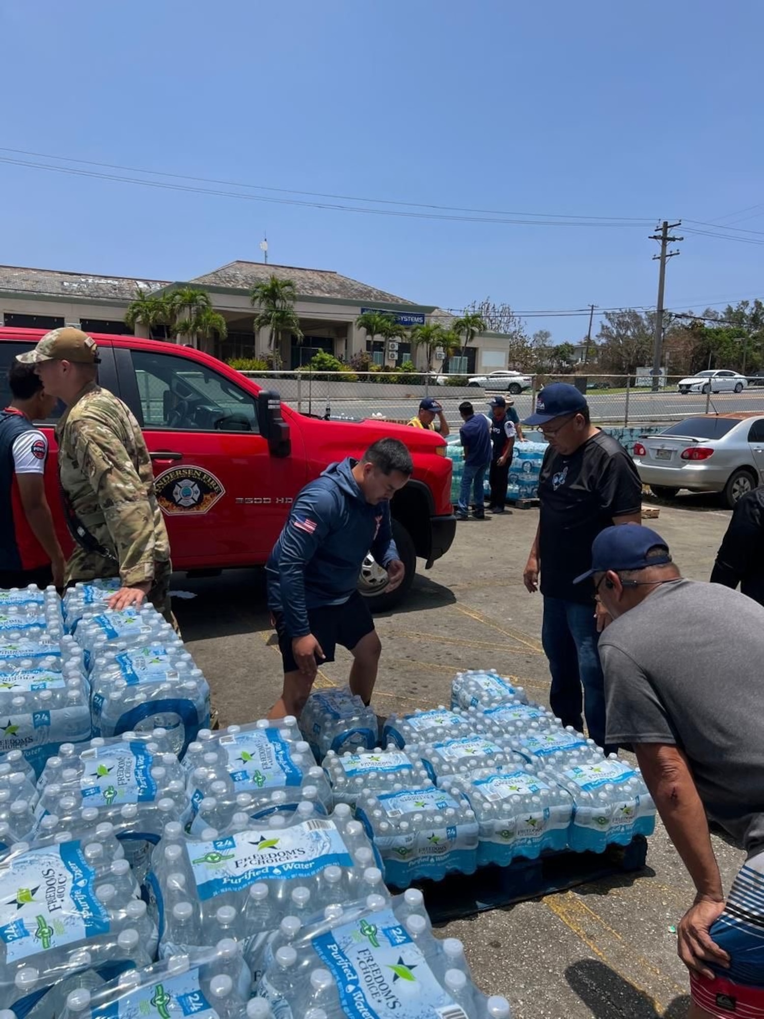36th CES Airmen hold a donation drive to support local communities.