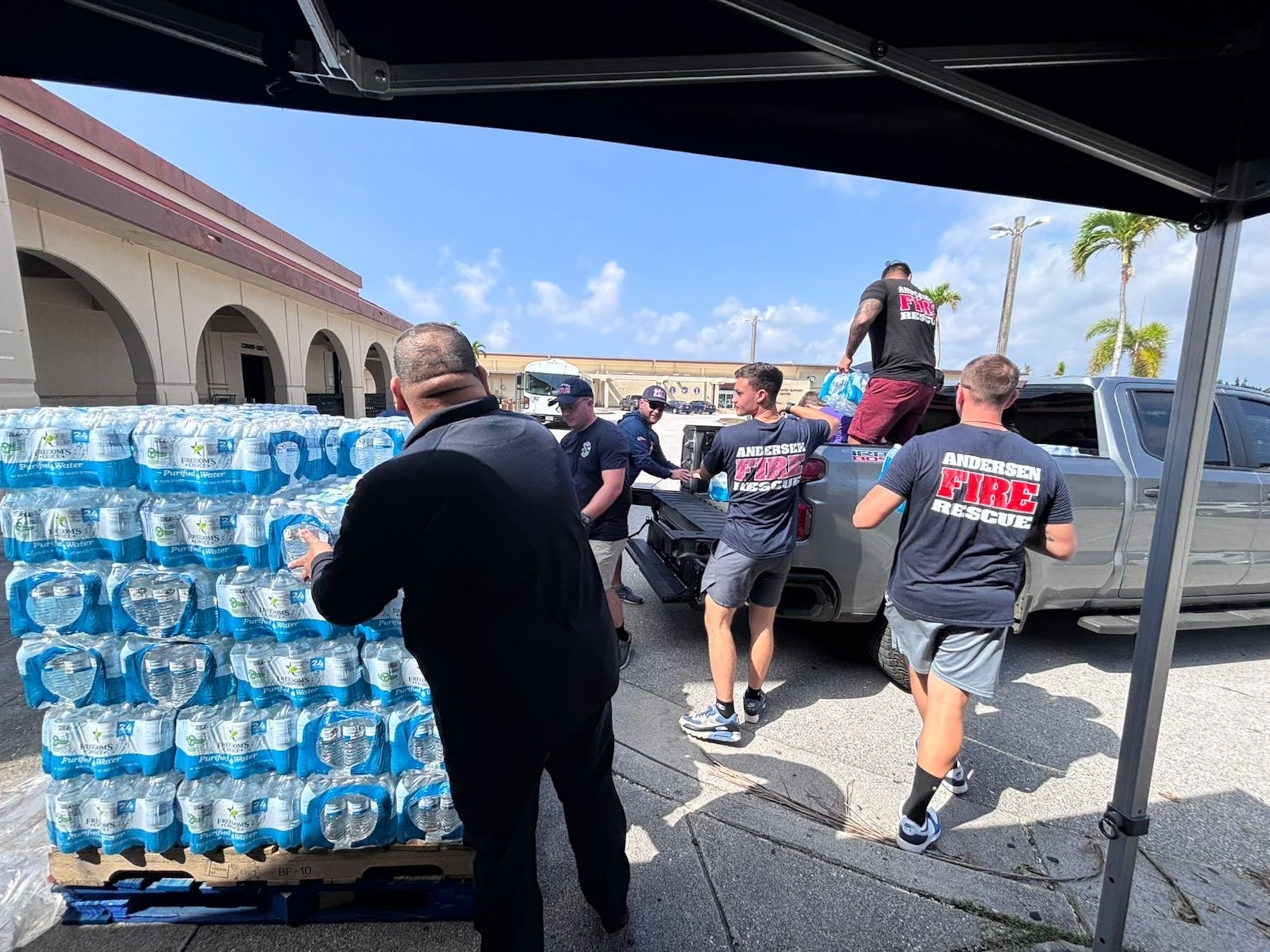 36th CES Airmen hold a donation drive to support local communities.
