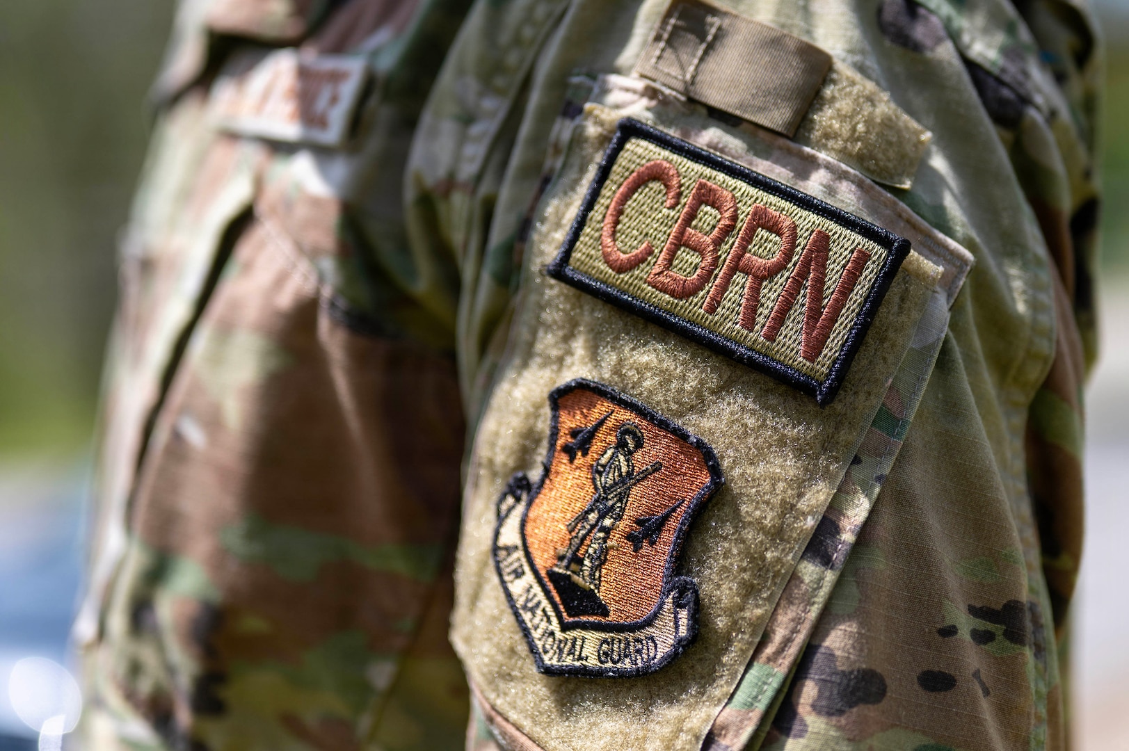 Emergency Management Airmen assigned to the 171st Air Refueling Wing, Pennsylvania Air National Guard, conduct patrols as part of Joint Hazard Assessment Teams during the NFL Draft April 23-25, 2026, in Pittsburgh, Pennsylvania.
