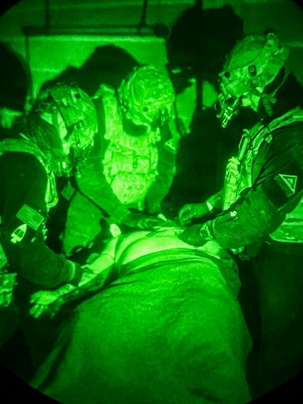 Working under cover: Active duty, Army Reserve medics at Combined Resolve 26-07
