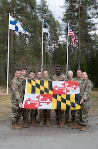 Maryland cyber defenders in Estonia.