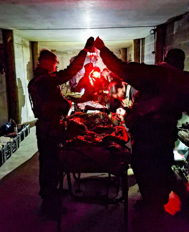 Working under cover: Active duty, Army Reserve medics at Combined Resolve 26-07