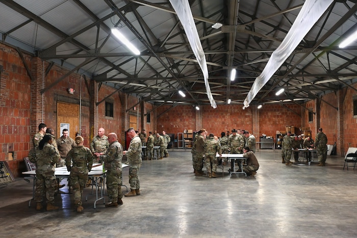 More than 45 chaplains from the Ohio National Guard, Ohio Militia, and Serbian Defense Forces during large-scale combat operations training
