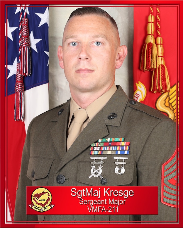 Official Photo of Sergeant Major Shane M. Kresge