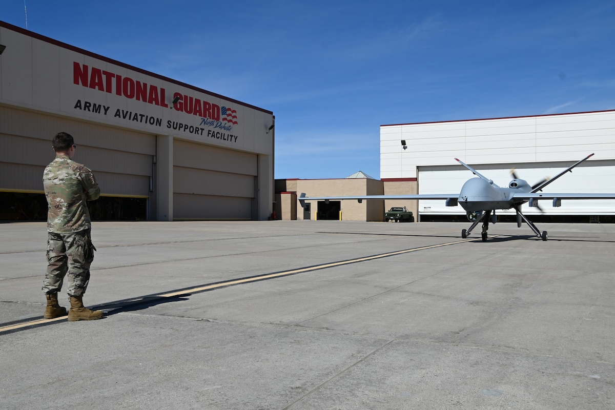 Hooligan MQ-9 Makes First Trip to Bismarck