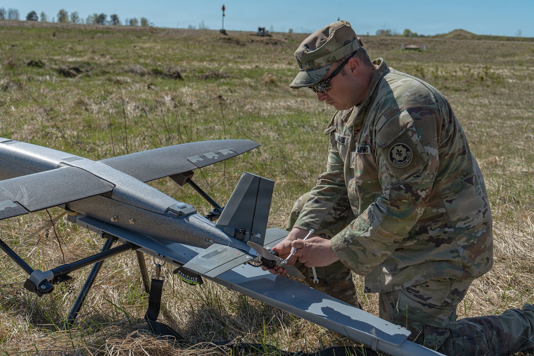 Field Artillery Squadron, 2d Cavalry Regiment conducts drone training and testing during Saber Strike 26