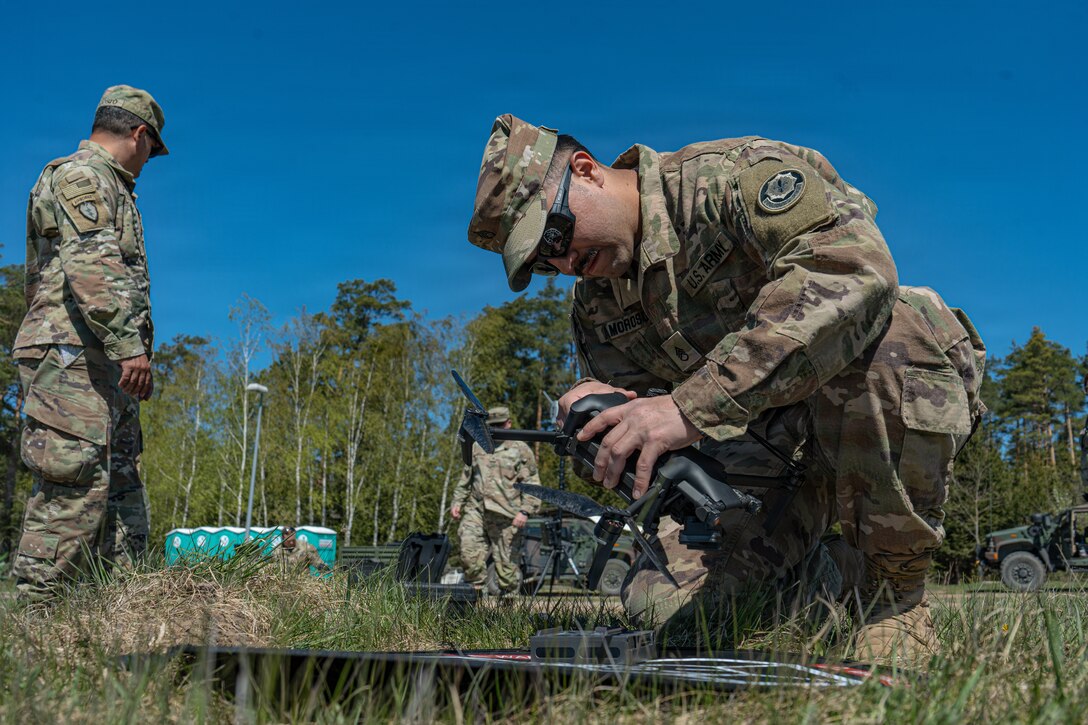 Field Artillery Squadron, 2d Cavalry Regiment conducts drone training and testing during Saber Strike 26