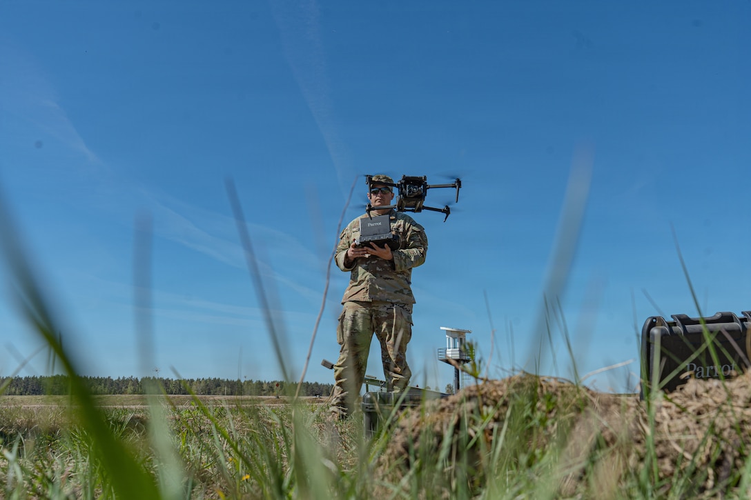 Field Artillery Squadron, 2d Cavalry Regiment conducts drone training and testing during Saber Strike 26