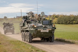 2nd Cavalry Regiment conducts wet gap crossing erected by 809th MRBC
