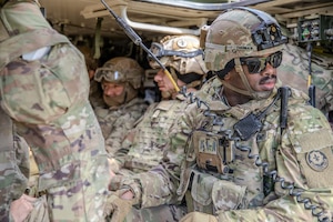 2nd Cavalry Regiment conducts wet gap crossing erected by 809th MRBC
