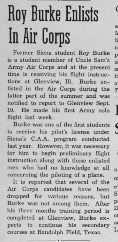 U.S. Army Air Forces 2nd Lt. Joseph L. Burke