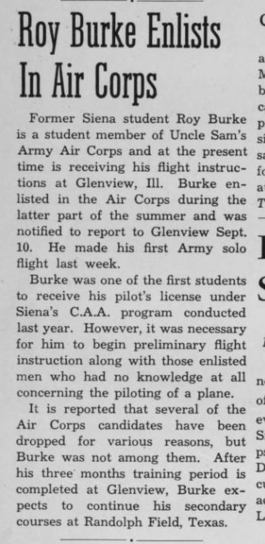 U.S. Army Air Forces 2nd Lt. Joseph L. Burke