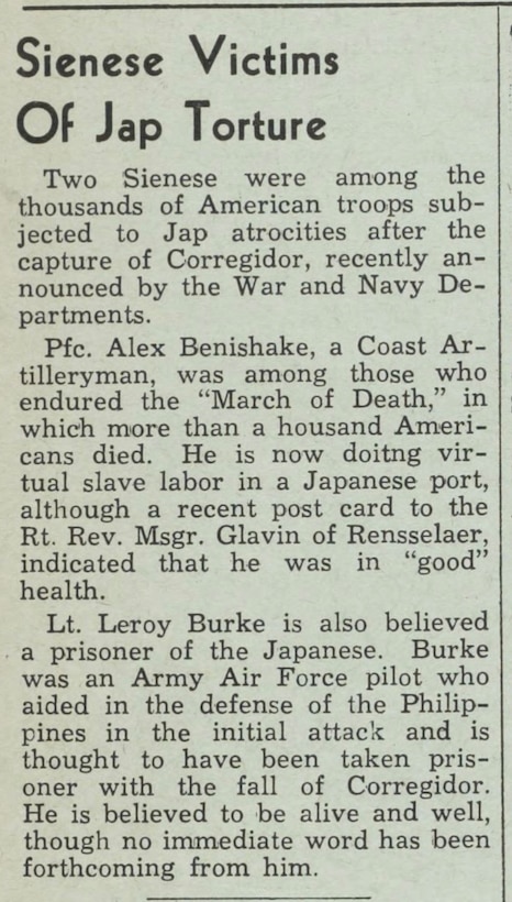 U.S. Army Air Forces 2nd Lt. Joseph L. Burke
