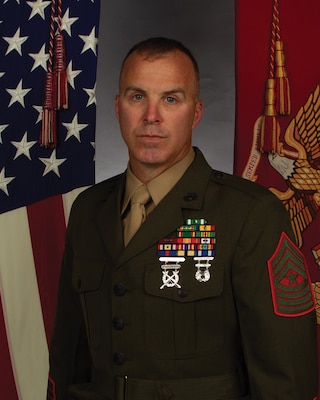 Portrait of Sgt. Maj. Adam H. Eri