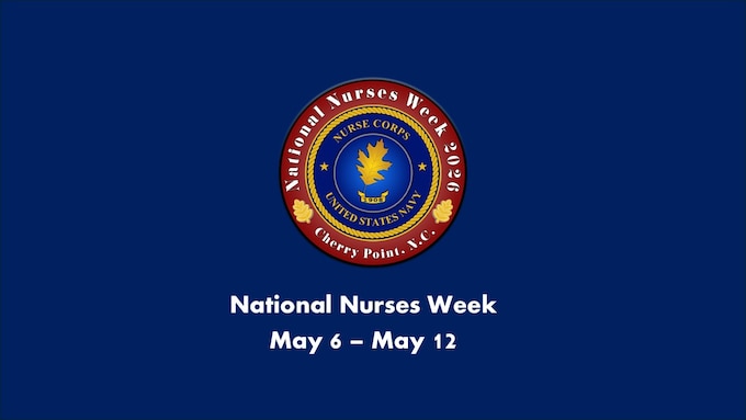 Naval Health Clinic Cherry Point celebrates National Nurses Week.

We are grateful for the skill, professionalism and compassion of all nurses serving aboard the facility.