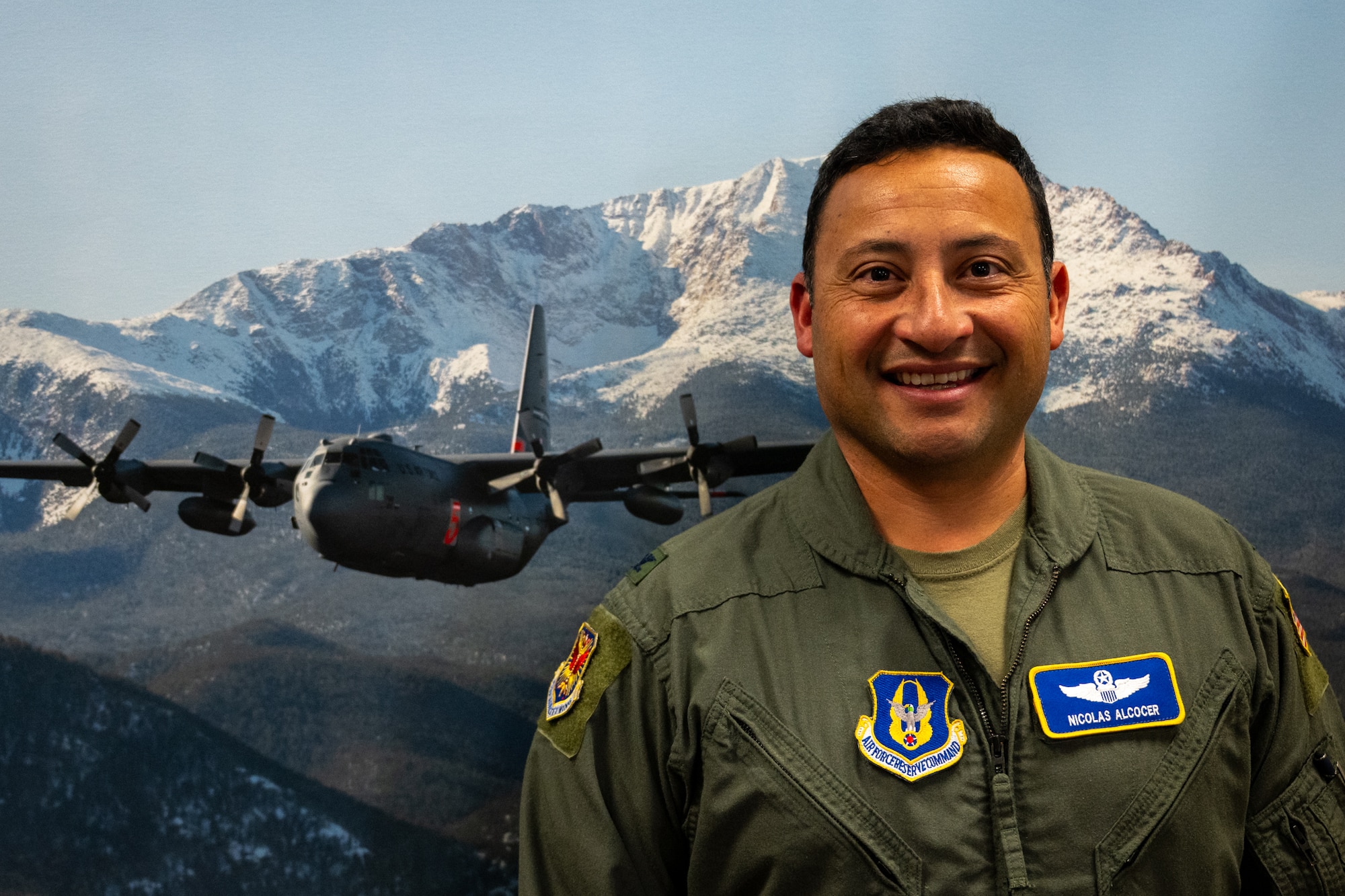 Col. Alcocer poses for a head and shoulders photo.