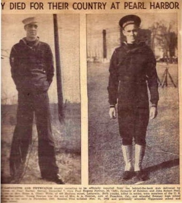 U.S. Navy Seaman 1st Class Paul E. Newton
