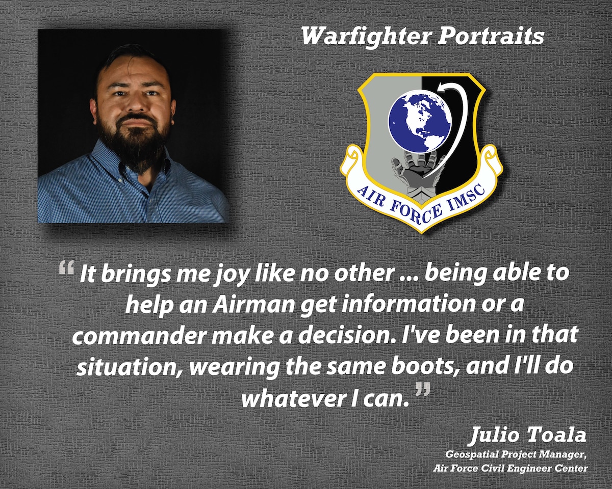 Warfighter Portrait spotlight graphic