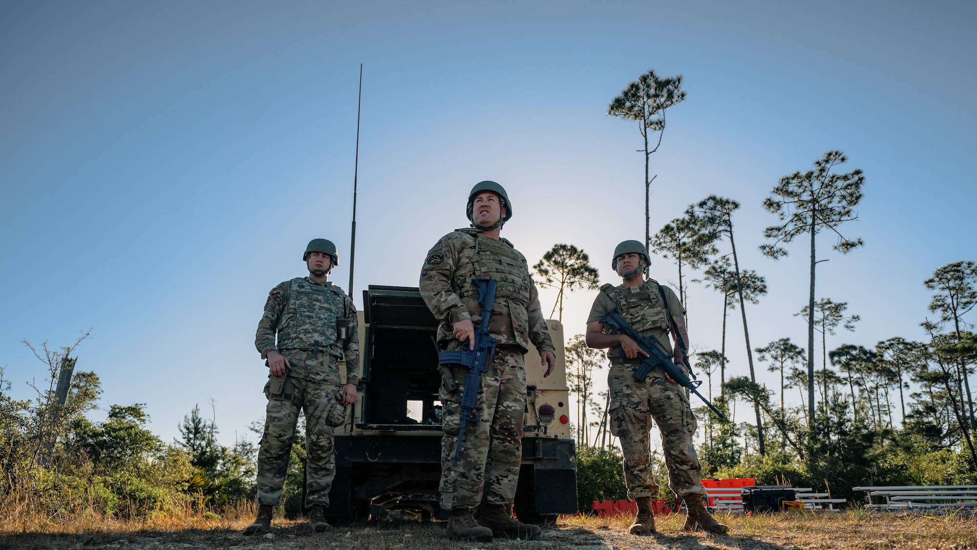 Airmen provide security
