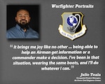 After a two-decade career in Army geospatial engineering, rising to the rank of Chief Warrant Officer 3, Julio Toala found a new way to support the warfighter as a civilian employee with the Air Force Civil Engineer Center. Today, as a Geospatial Project Manager for the Department of the Air Force’s GeoBase Program, he continues serving with the same dedication that defined his military career. (U.S. Air Force graphic)