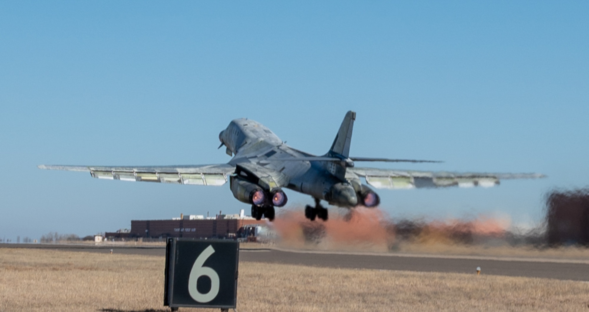 stripped b1 test flight