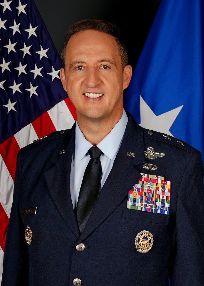 Official photo of Maj. Gen. Julian Cheater.