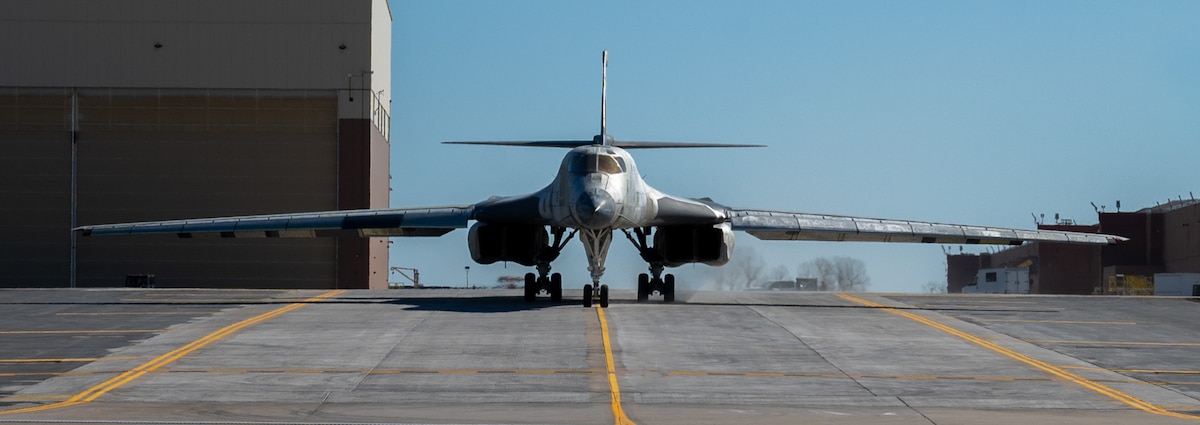 stripped b1 test flight