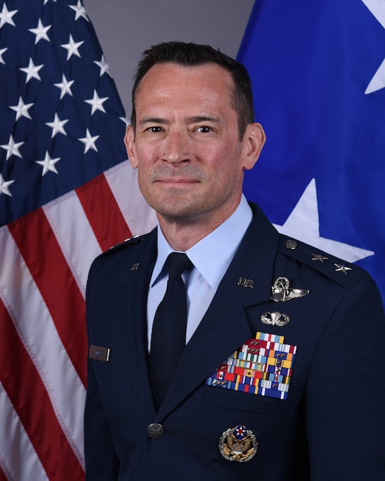 This is the official portrait of Maj. Gen. Paul D. Moga.