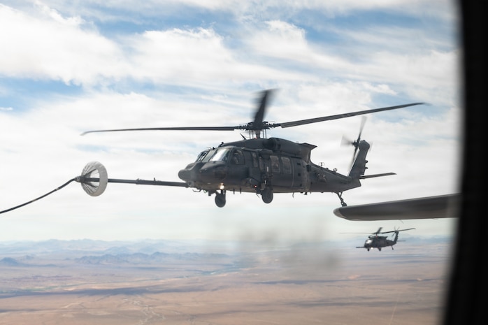 helicopter flying