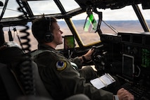 person flying aircraft