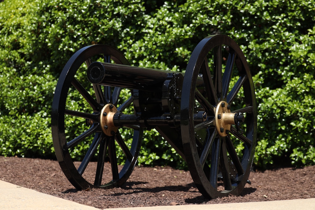The Center Walk cannons at Marine Barracks Washington, D.C., photographed May 5, 2026. The ceremonial cannons at the "Oldest Post of the Corps" are prominent symbols of the Marine Corps’ rich history, each with its own story of military engagement.

One of the cannons was captured during the Boxer Rebellion, where Marines played a pivotal role in the international effort to restore order in China. The cannon was seized by Marines under the command of Major L.W.T. Waller on 3 July 1900, during the conflict's pivotal moments. Another cannon, a larger field piece, was captured at Peking on 15 August 1900, during the same operation. These cannons, along with others from the rebellion, were later displayed at Marine Barracks Washington as reminders of the Marines' contributions to global peacekeeping efforts.

Another cannon was captured during the Spanish-American War, marking the Marines' involvement in the United States' military action in Cuba. These cannons stand as solemn tributes to the sacrifices made by Marines in these historic rebellions and continue to serve as a reminder of the Corps' longstanding commitment to duty and honor. (U.S. Marine Corps photo by Lance Cpl. Landon Heredia)