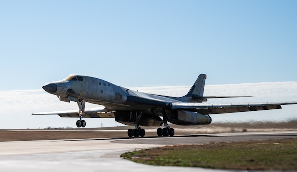 stripped b1 test flight