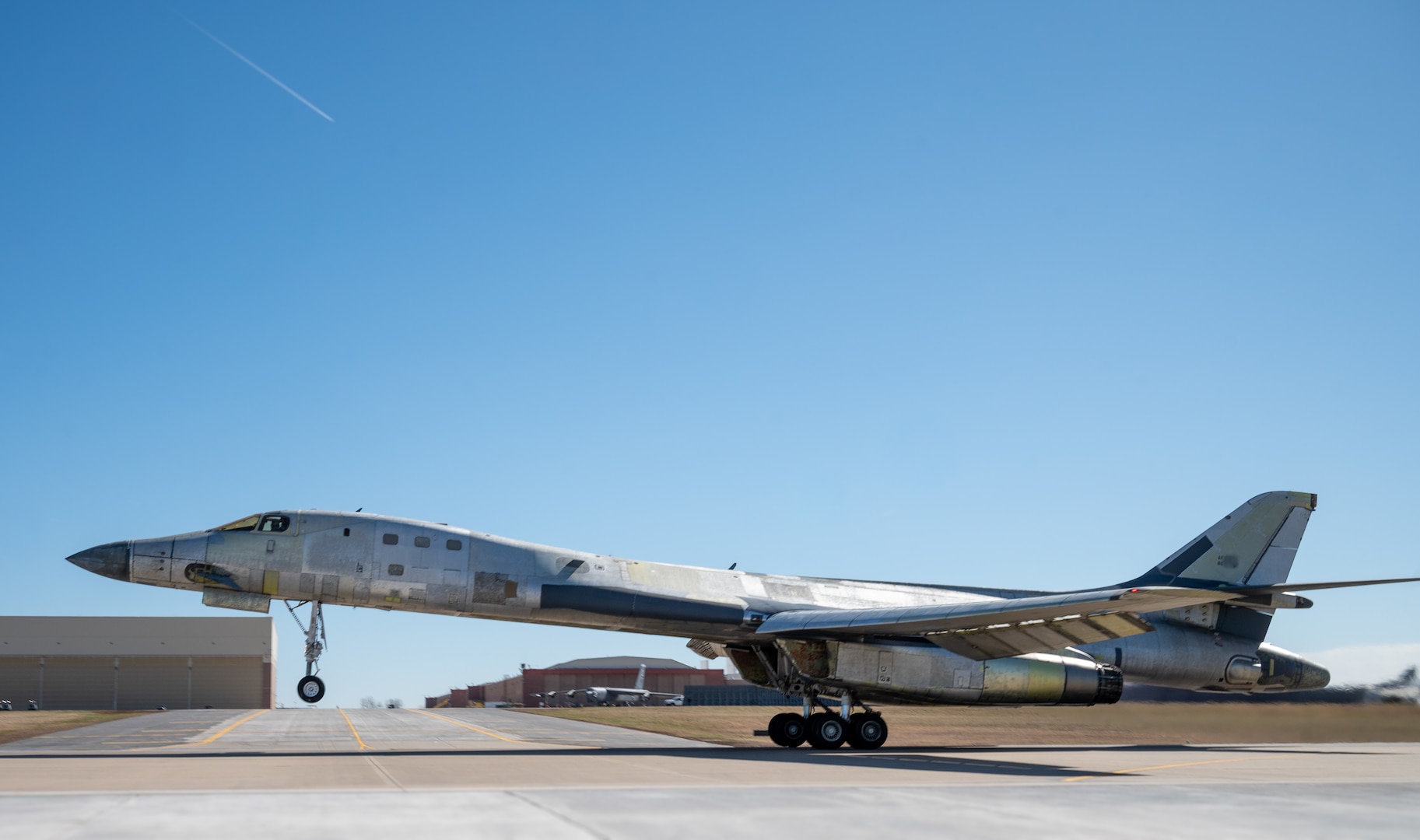 Stripped B1 Test Flight
