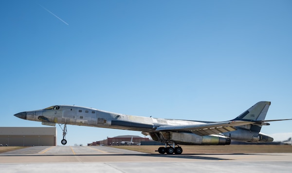 Stripped B1 Test Flight