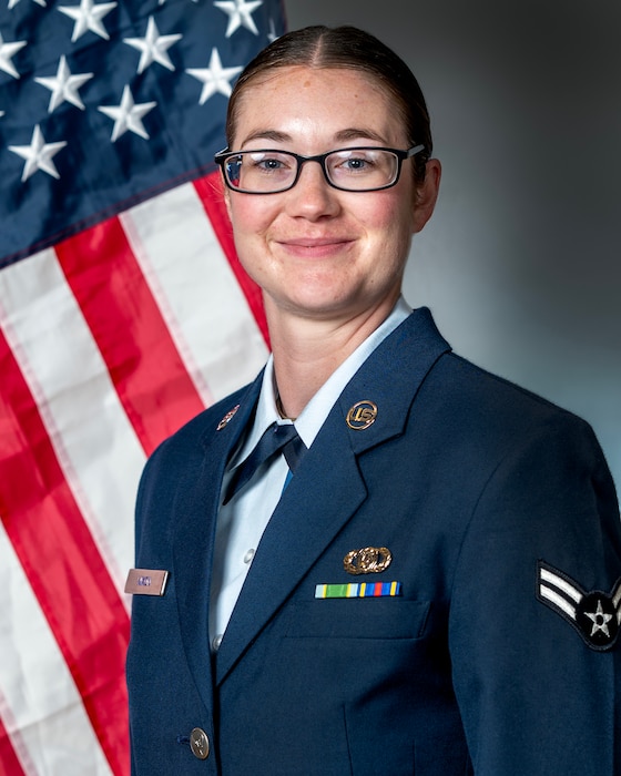 Official photo of A1C Emma Nixon